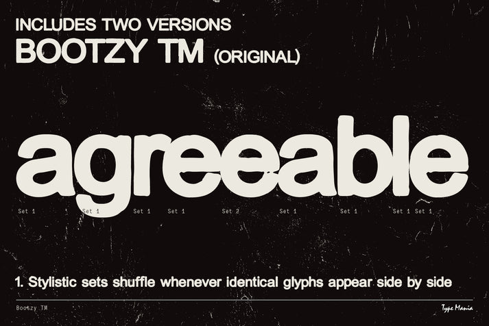 Bootzy TM – Type Mania