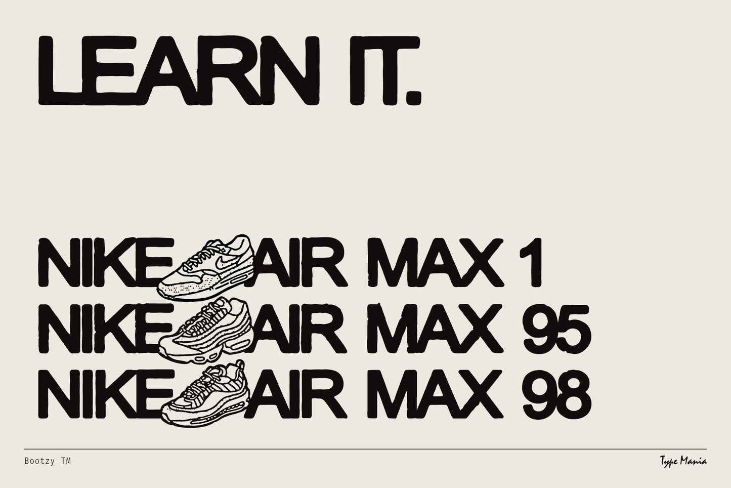 ⭐ Bootzy TM & Bootzy Condensed TM ⭐ Bundle ⭐