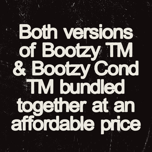 ⭐ Bootzy TM & Bootzy Condensed TM ⭐ Bundle ⭐
