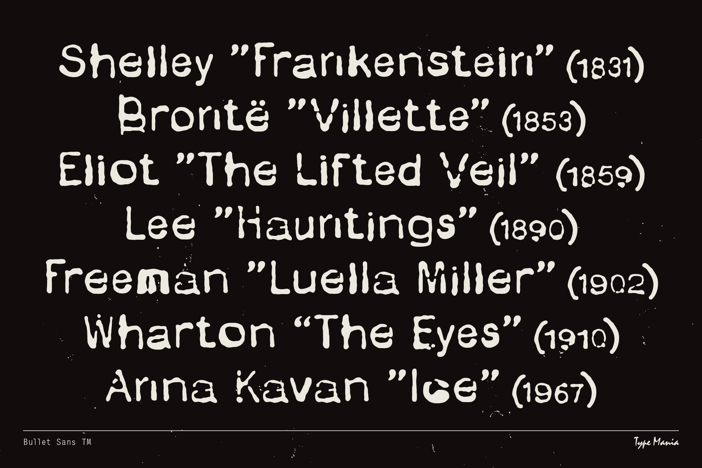 Bullet Sans TM