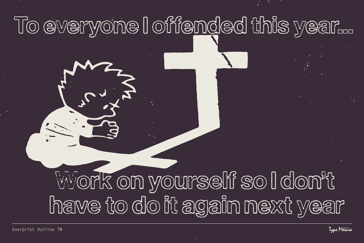 Overprint Outline TM