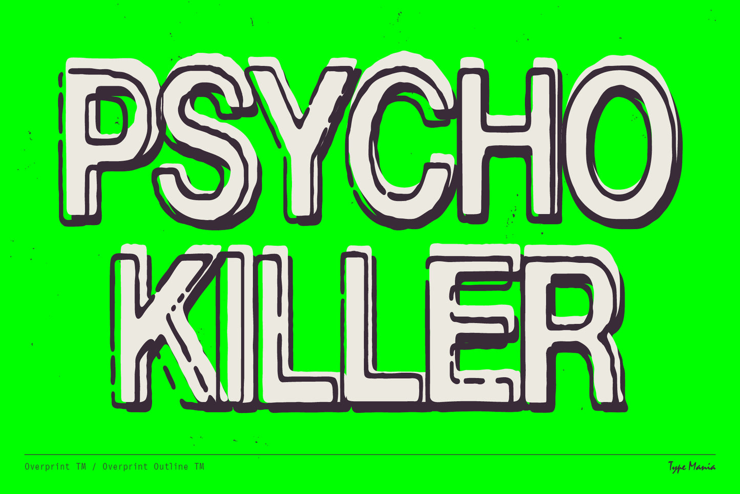 Overprint TM & Overprint Outline TM Combo