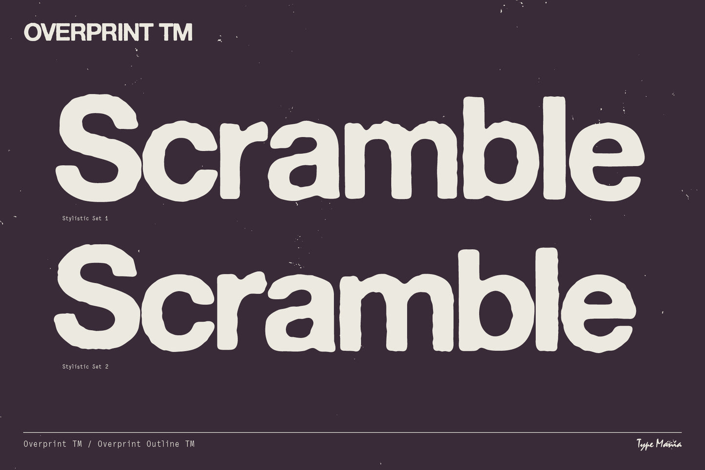 Overprint TM & Overprint Outline TM Combo