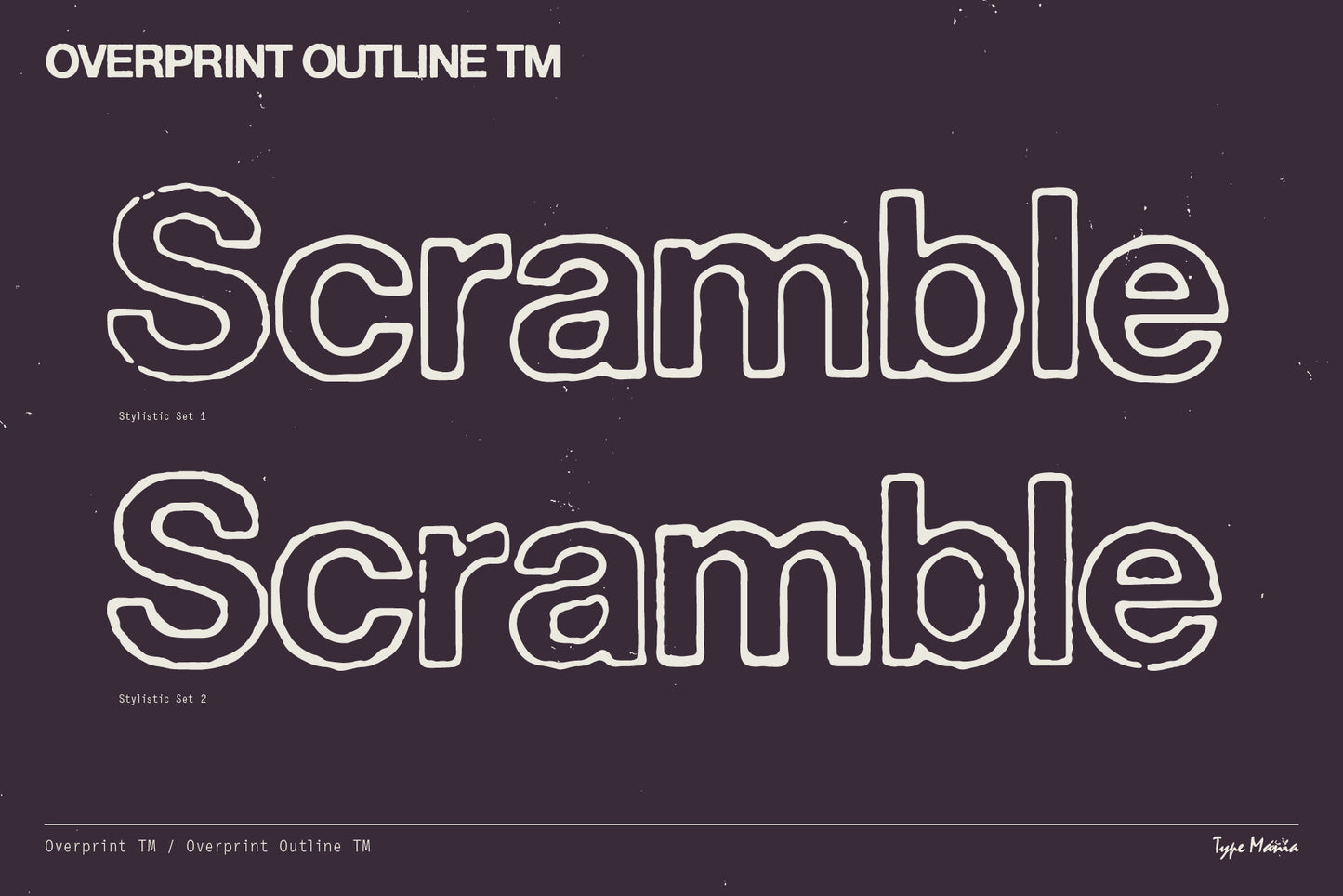 Overprint TM & Overprint Outline TM Combo